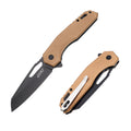 60XT XT1318 Camping Hunting Knife, Unique Compact Light Weight Aluminum Handle With Belt Clip Liner Lock For Outdoor Activity Camping Fishing Hiking Backpacking Men Wome's Gift