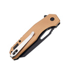 60XT XT1318 Camping Hunting Knife, Unique Compact Light Weight Aluminum Handle With Belt Clip Liner Lock For Outdoor Activity Camping Fishing Hiking Backpacking Men Wome's Gift
