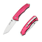 60XT XT1330 Pocket Knife For Women, Foldable Portable Handy Folding Knvies, Sharpness Liner Lock Comes With Belt Clip Gift For Women