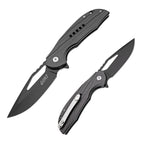 60XT XT1320 Pocket Knife, Folding Knives, Light-Weight Aluminum Alloy Handle, Precision Inner Ball Bearing, Fast Deployment Open-Assisted For Outdoor Activity Camping Fishing Hiking
