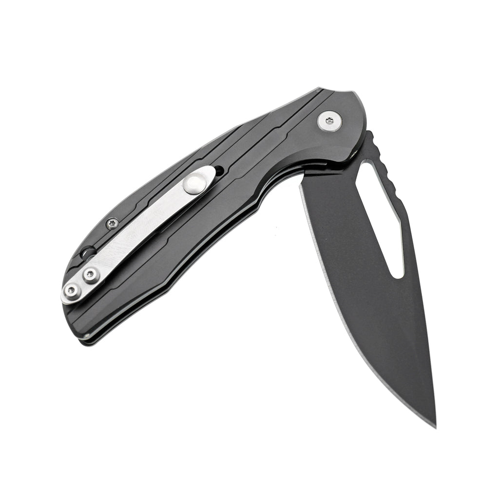 60XT XT1320 Pocket Knife, Folding Knives, Light-Weight Aluminum Alloy Handle, Precision Inner Ball Bearing, Fast Deployment Open-Assisted For Outdoor Activity Camping Fishing Hiking