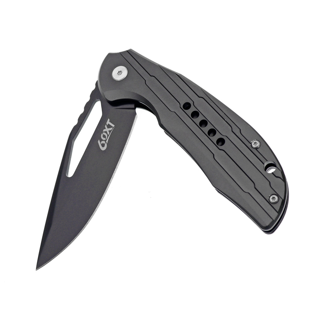 60XT XT1320 Pocket Knife, Folding Knives, Light-Weight Aluminum Alloy Handle, Precision Inner Ball Bearing, Fast Deployment Open-Assisted For Outdoor Activity Camping Fishing Hiking