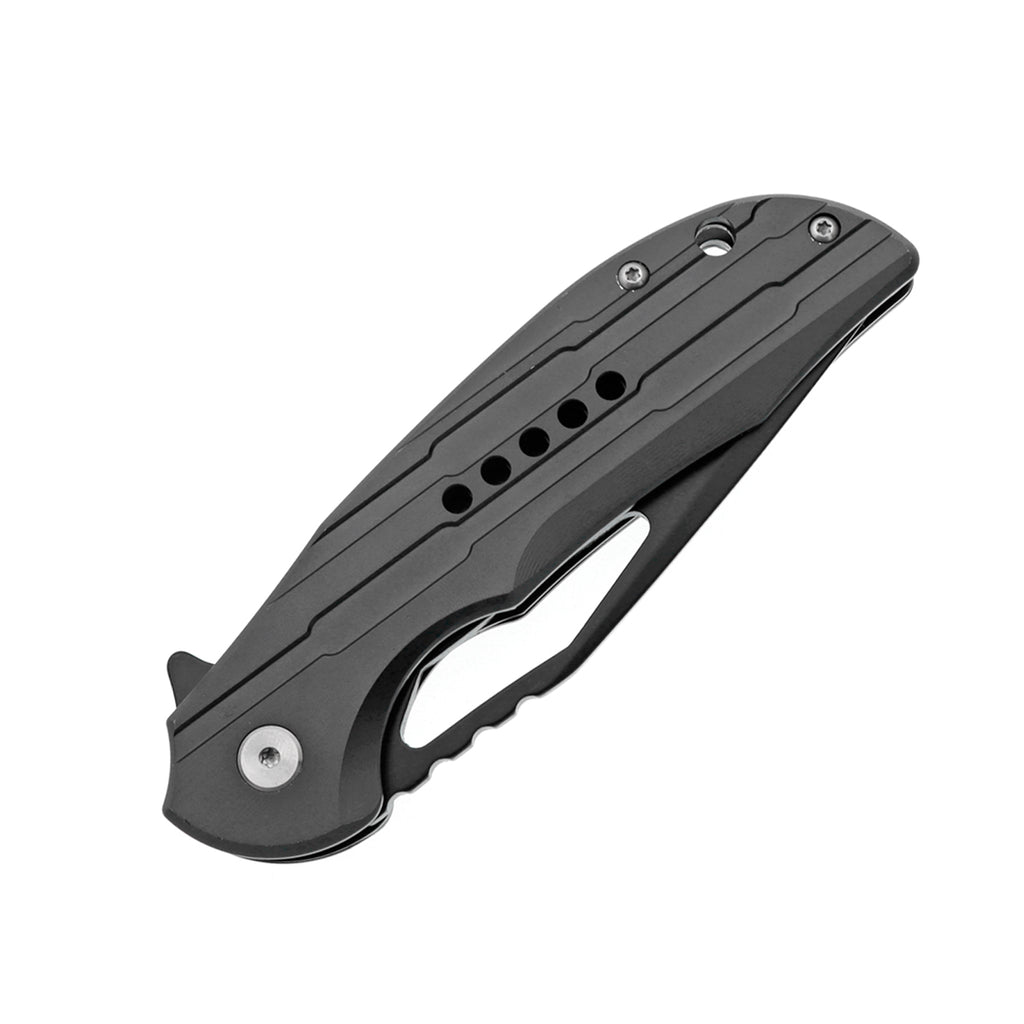 60XT XT1320 Pocket Knife, Folding Knives, Light-Weight Aluminum Alloy Handle, Precision Inner Ball Bearing, Fast Deployment Open-Assisted For Outdoor Activity Camping Fishing Hiking