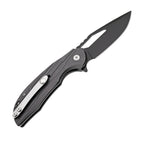 60XT XT1320 Pocket Knife, Folding Knives, Light-Weight Aluminum Alloy Handle, Precision Inner Ball Bearing, Fast Deployment Open-Assisted For Outdoor Activity Camping Fishing Hiking