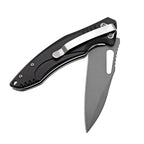 60XT XT1305 Folding Pocket Knife, Small EDC Aluminum Handle LIner Lock With Pocket Clip For Men Women Sharp Camping Survival Hiking Knives