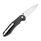 60XT XT1328G Precision Folding Pocket Knife for Men, Compact G10 Handle 5Cr15Mov Blade Ideal for Outdoor Camping Hiking Fishing Backpacking Gift Choice