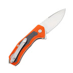 60XT Pocket Knife Folding Knives 3.15 inch 14C28N Steel, Compact High Hardness Blade Ball Bearing Durable G10 Handle with Carbon Fiber Inlay Belt Clip Outdoor Camping Backpacking Hiking Gift for Men