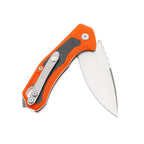 60XT Pocket Knife Folding Knives 3.15 inch 14C28N Steel, Compact High Hardness Blade Ball Bearing Durable G10 Handle with Carbon Fiber Inlay Belt Clip Outdoor Camping Backpacking Hiking Gift for Men