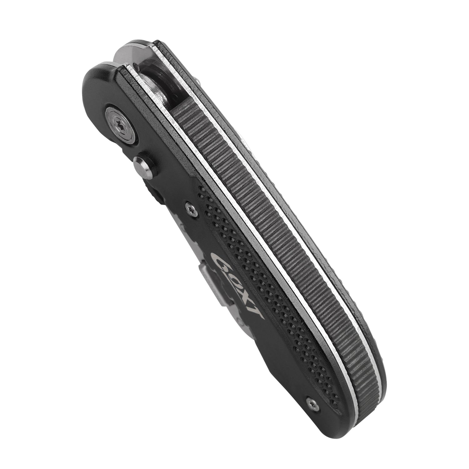 Utility Knife Folding Safety Lock & Quick Change with 10 Extra SK5 Replacement Blade Lightweight Aluminum Handle & Pocket Clip Multi-Use Box Cutter Office Home Art Diy Great Gift Choice (Black)